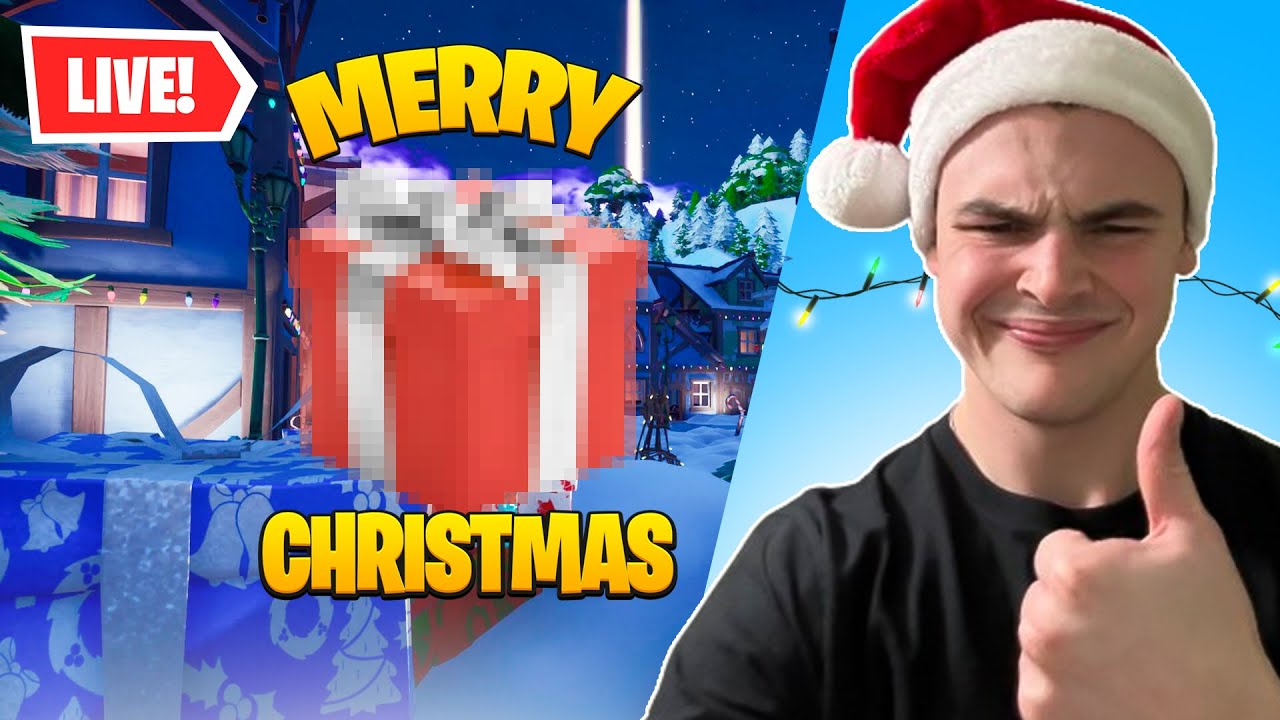🔴LIVE! MERRY CHRISTMAS! Fortnite Magic! | USE CODE MYSTIC9 💙 #epicpartner