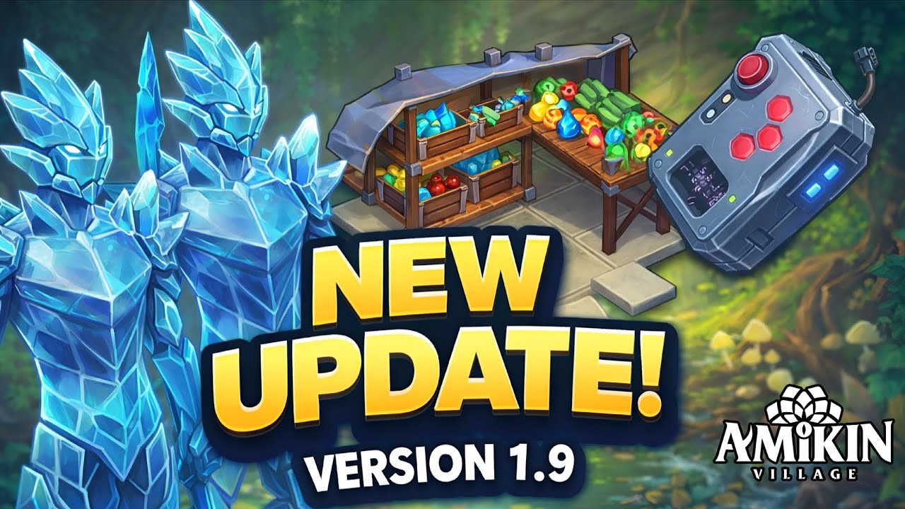 Amikin Village Update 1.9 FULL REVIEW 🔥 | New Items & Changes