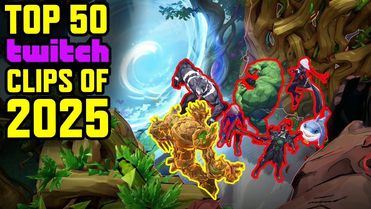 TOP 50 VIRAL MARVEL RIVALS CLIPS OF 2025!