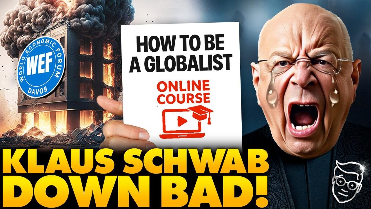 Disgraced WEF Leader Klaus Schwab 'Drops A Course', Internet Mercilessly Mocks Globalist: 'Rough&hellip;' 🤣