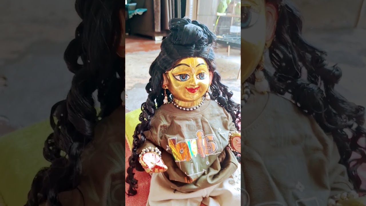 Nani ke ghr chle laddd  gopal 🥰🥰🙏#laddugopal