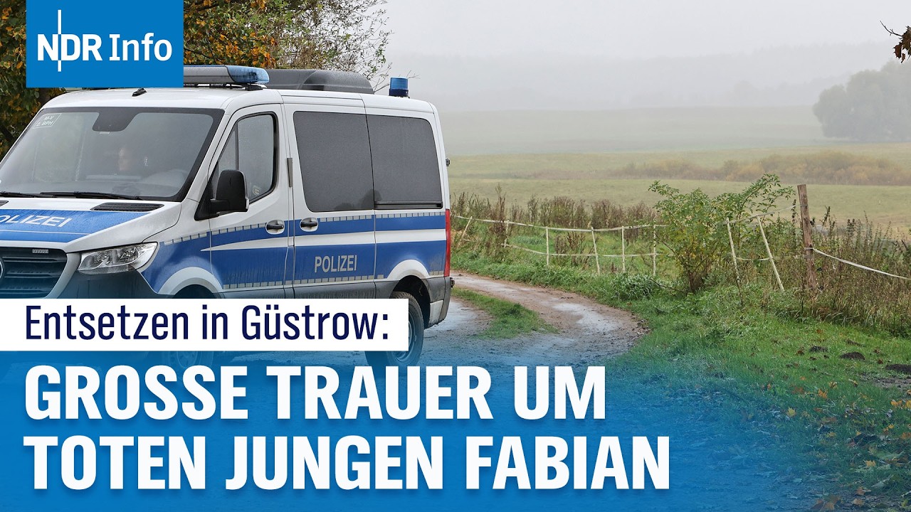 Trag&ouml;die in G&uuml;strow: Spazierg&auml;nger finden Kinderleiche &ndash; Stadt trauert um Fabian | NDR Info