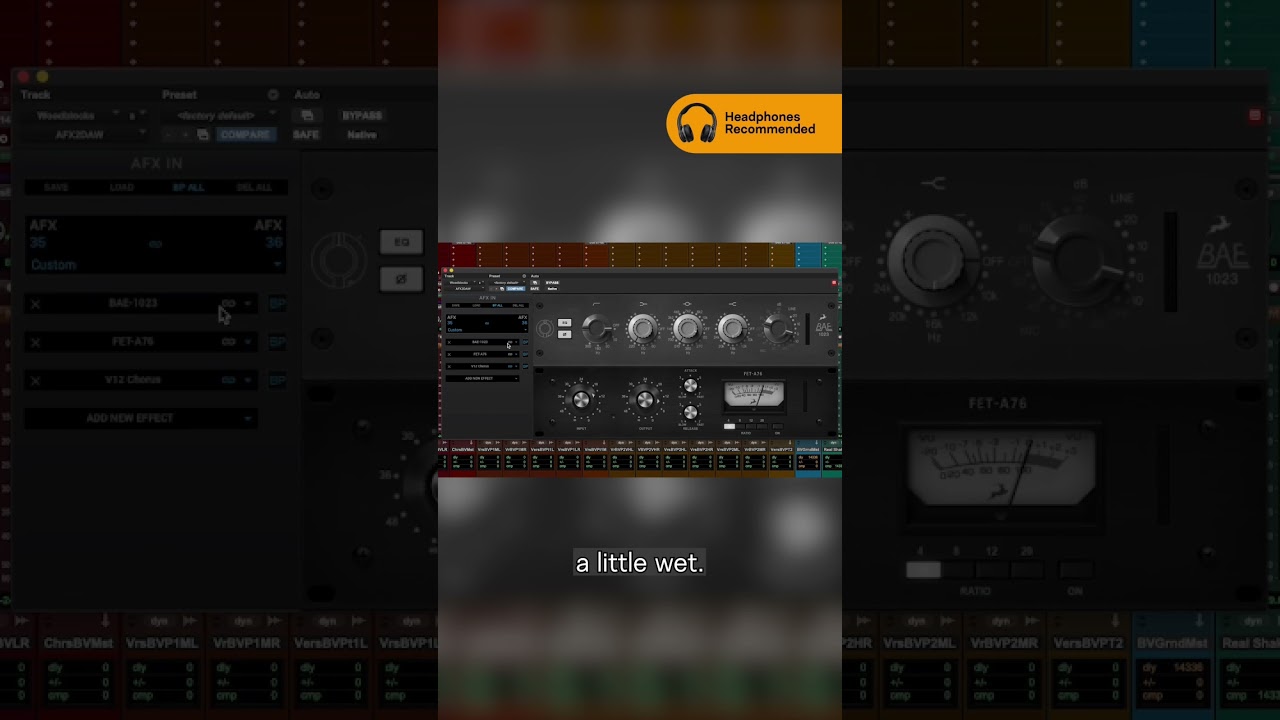 Watch James Ivey apply a variety of Antelope Audio AFX to perfectly shape this percussion track 🥁
