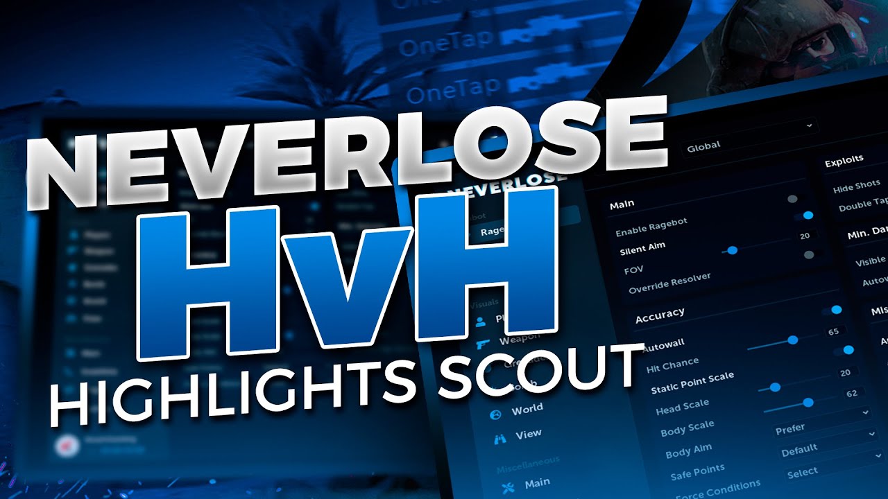 Neverlose.cc HvH Highlights Scout edition