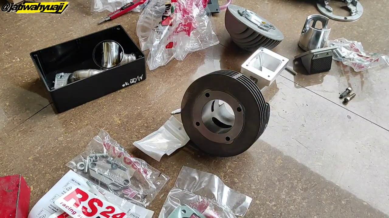 Rakit Tune Up Vespa PTS Blok Malossi || Aji VAS