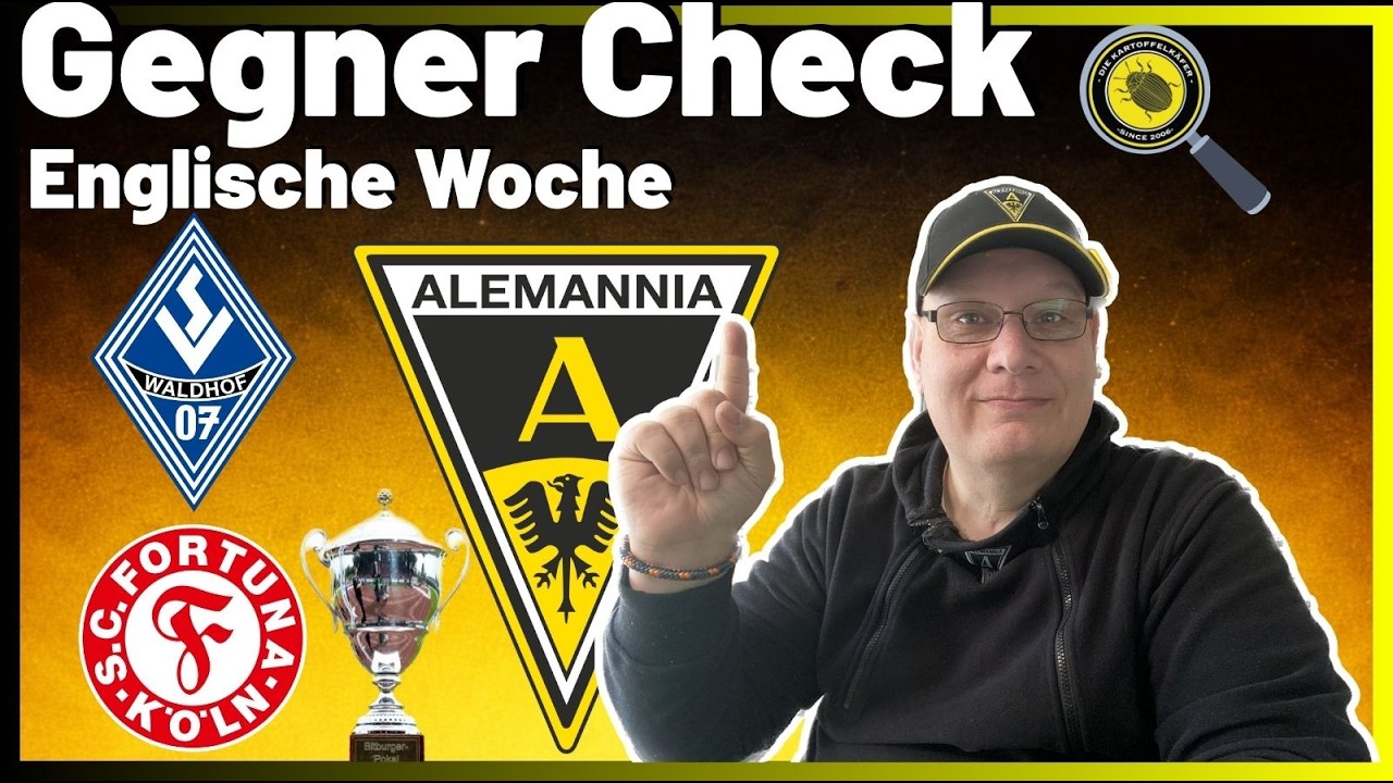 Auswärts in die englische Woche | Alemannia Aachen