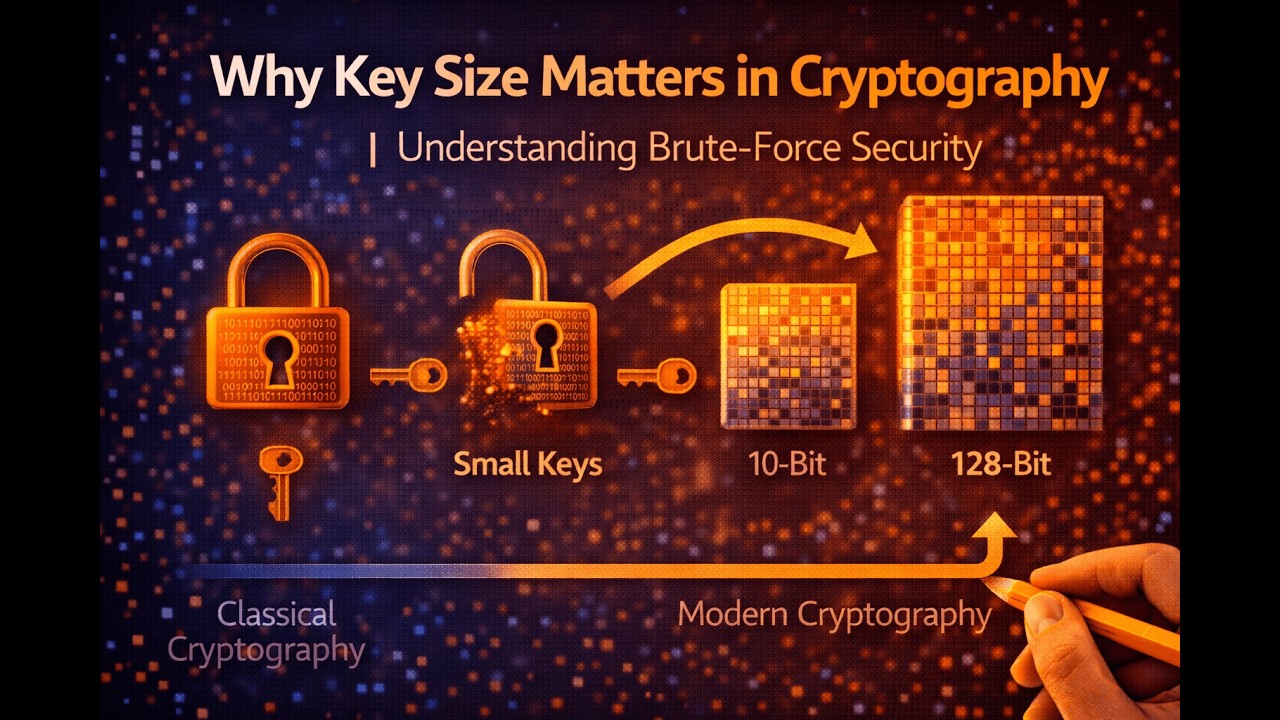 Why Key Size Matters in Cryptography | Understanding Brute-Force Security