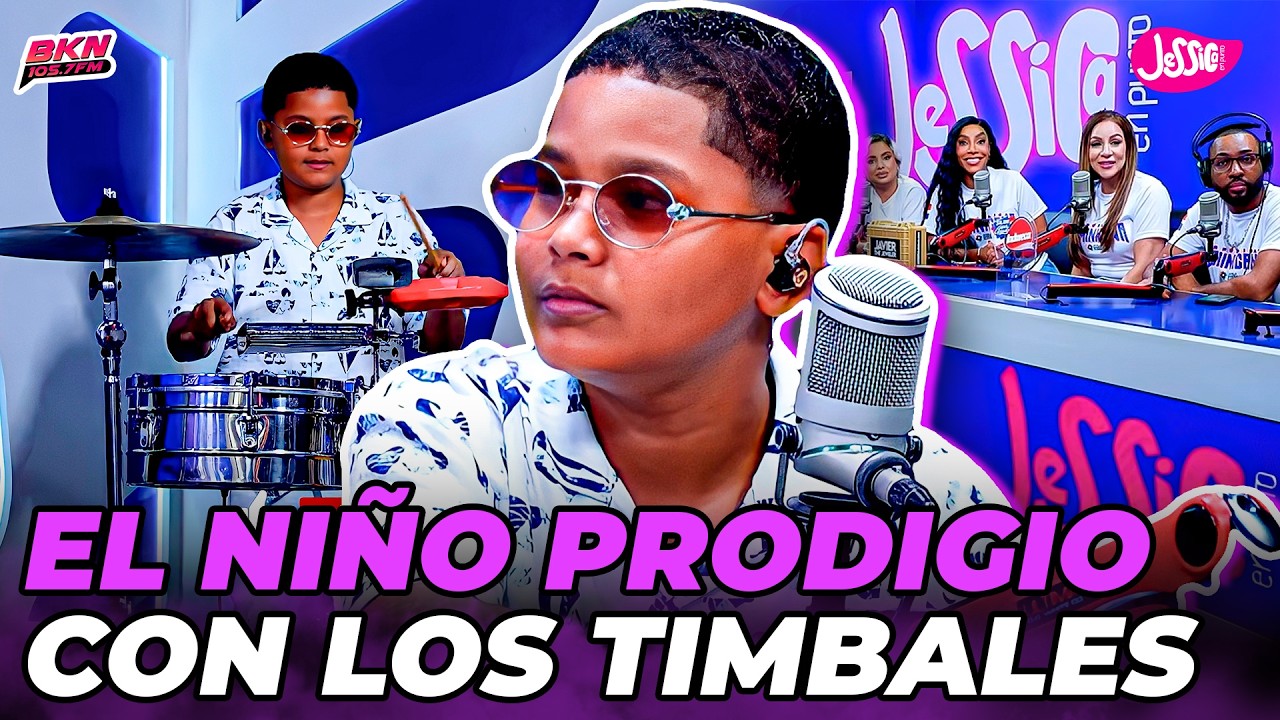 JUSTIN, EL NIÑO PRODIGIO EXPERTO TOCANDO LOS TIMBALES EN SALSA