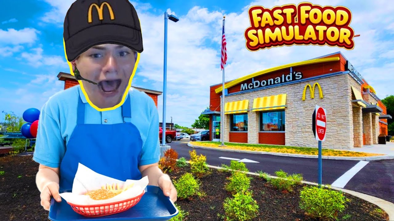 ME AND MY FRIENDS OPENED UP A RESTURANT!! | Fast Food Simulator