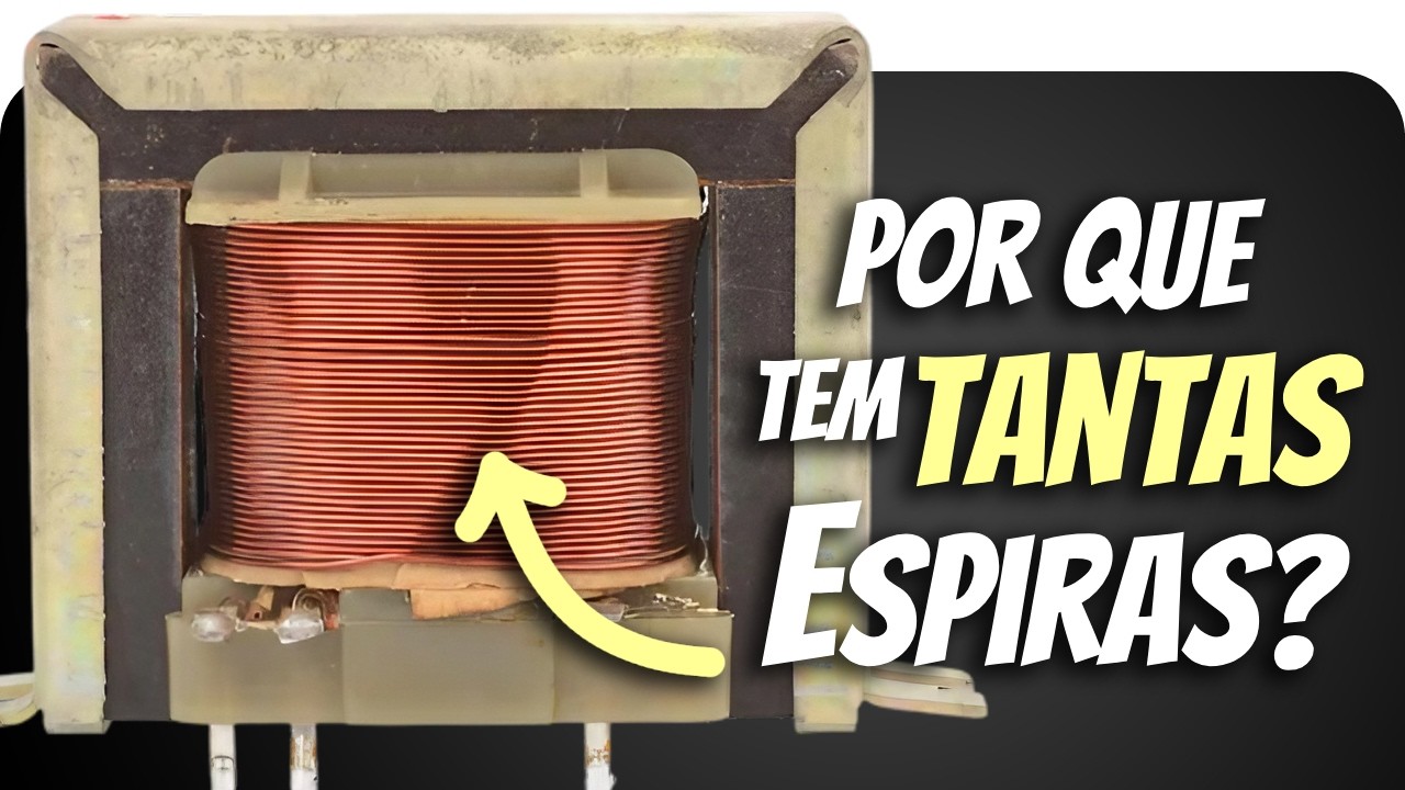 Como definir o NÚMERO DE ESPIRAS em cada bobina do TRANSFORMADOR?