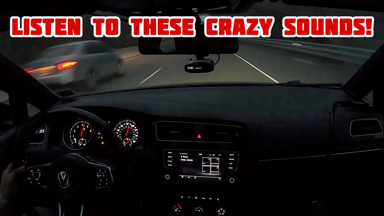 CRAZY GTI SOUNDS! Engine BOV & Exhaust Sounds - Pops & Bangs
