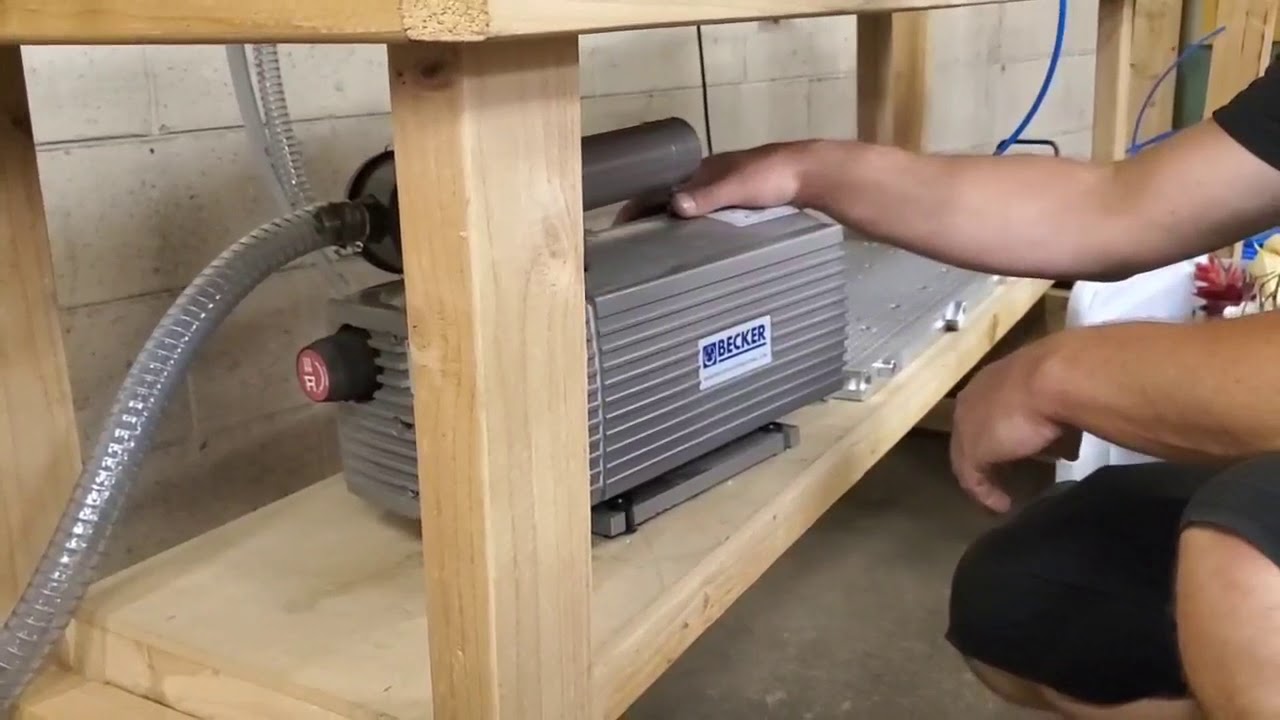 Becker Pump - Grid Vacuum Table Connection