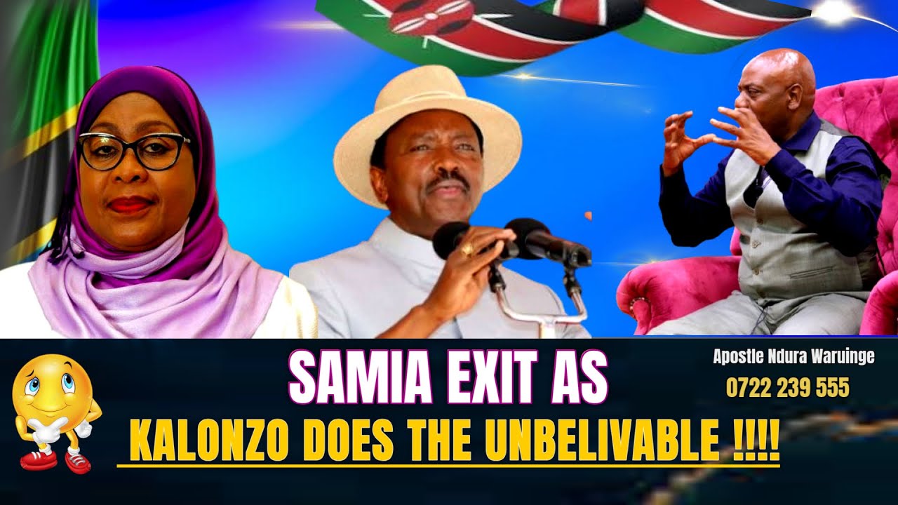 SAMIA TO EXIT AS KALONZO DOES THE UN BELIVABLE // Apostle Ndura Waruinge | Bethel Clouds TV