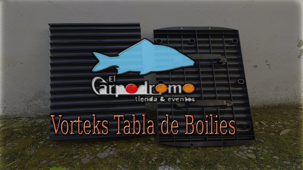 tabla fabricación de boilies Vorteks