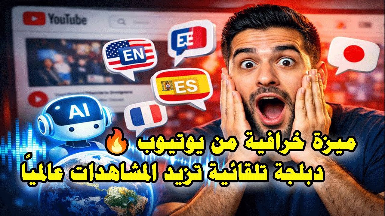 اكتشف طريقة تفعيل الدبلجة التلقائية في قناتك على يوتيوب