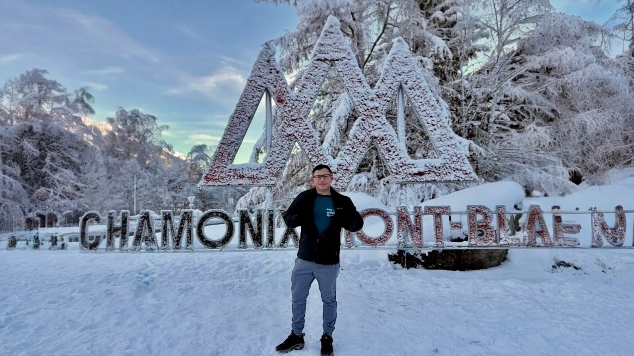 Рождество в Шамони ❄️🎄Монблан, Франция 🇫🇷