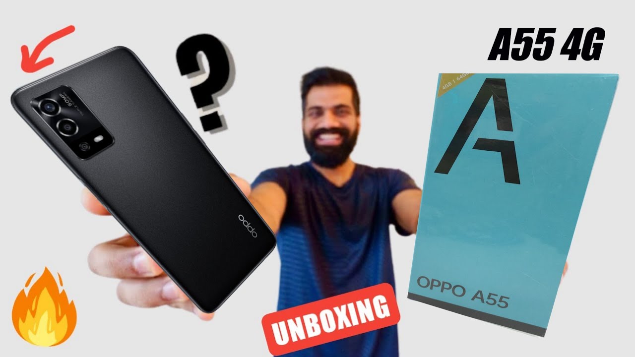 OPPO A55 4G Unboxing & First Look | Full Review