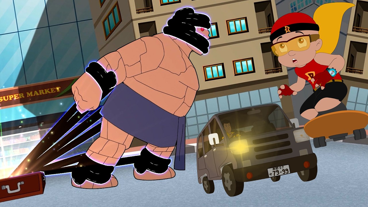Mighty Raju - Stone Monster Attack 💥 | Superhero Action | Cartoon Monster Battle