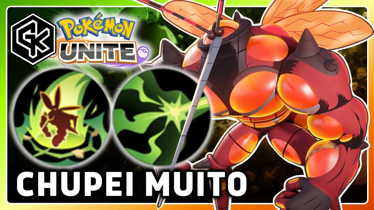 Buff na Chupada Sangue Suga | Pokemon Unite Buzzwole Gameplay