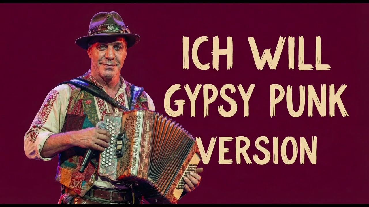 Rammstein - Ich Will (Gypsy Folk Punk & Balkan Version AI Cover)