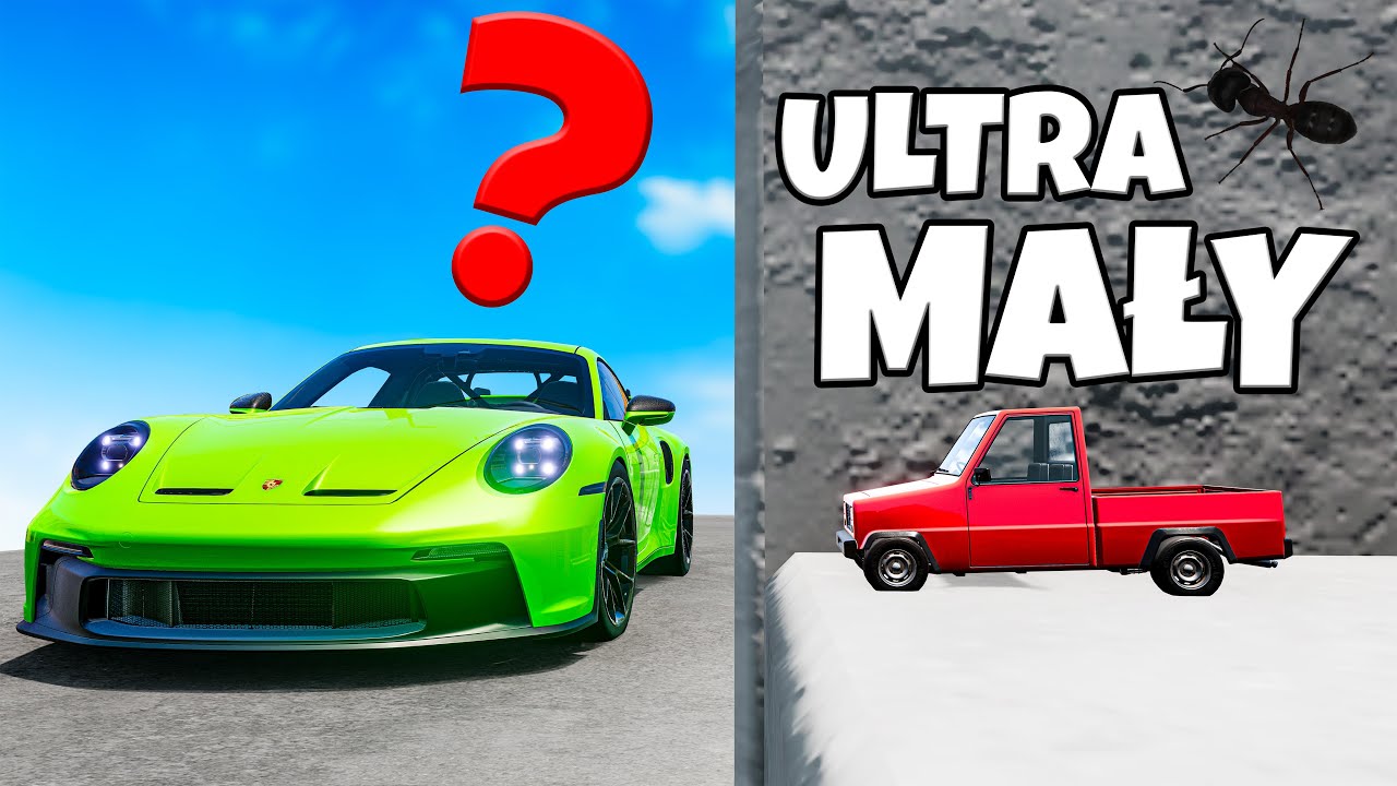 ❄️ WYLOSOWAŁEM NAJLEPSZY POJAZD W CHOWANEGO!? | BeamNG Drive |