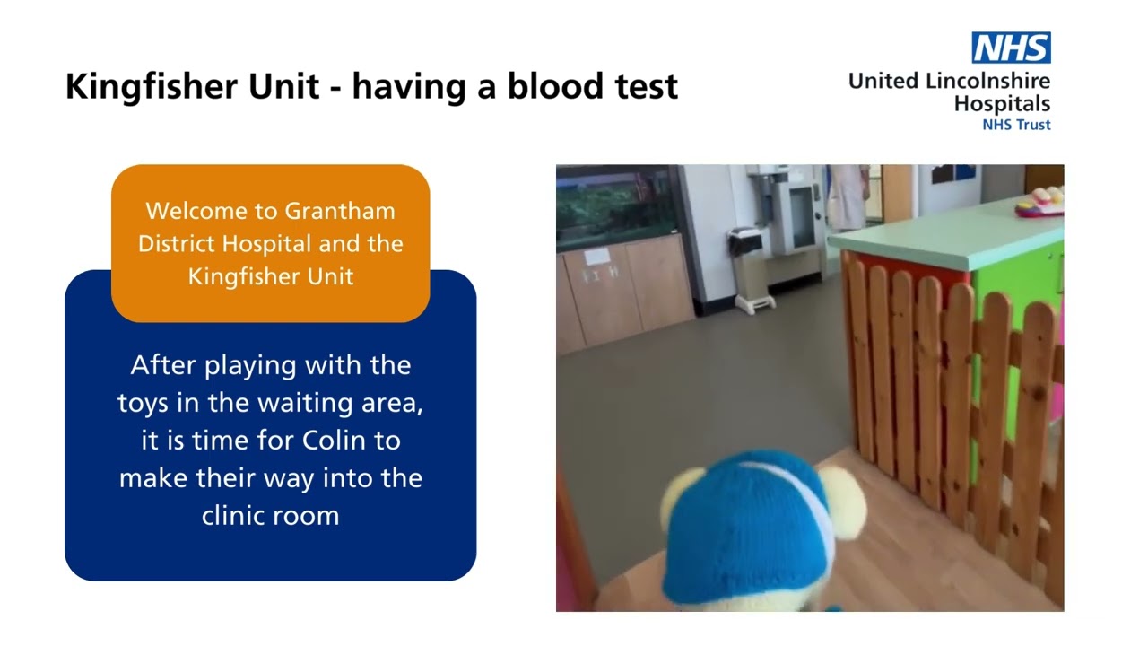 Kingfisher Unit   Having a blood test