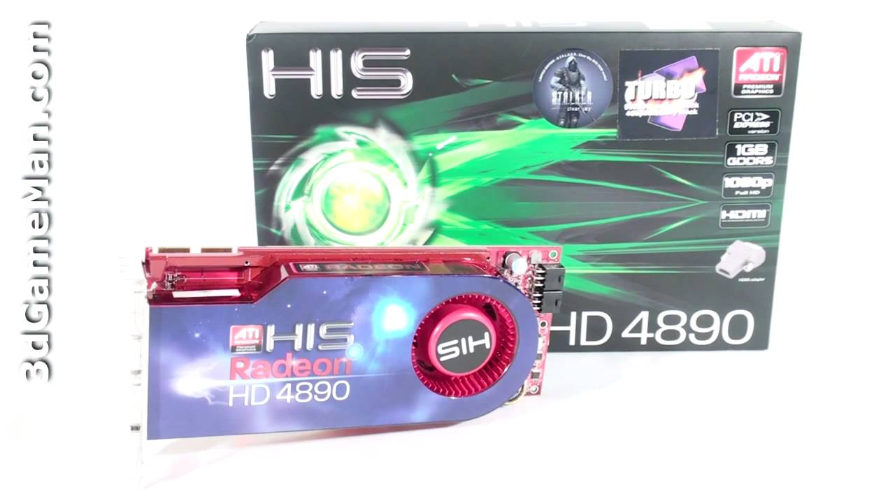 #1058 - HIS HD 4890 Turbo 1GB Video Card Video Review