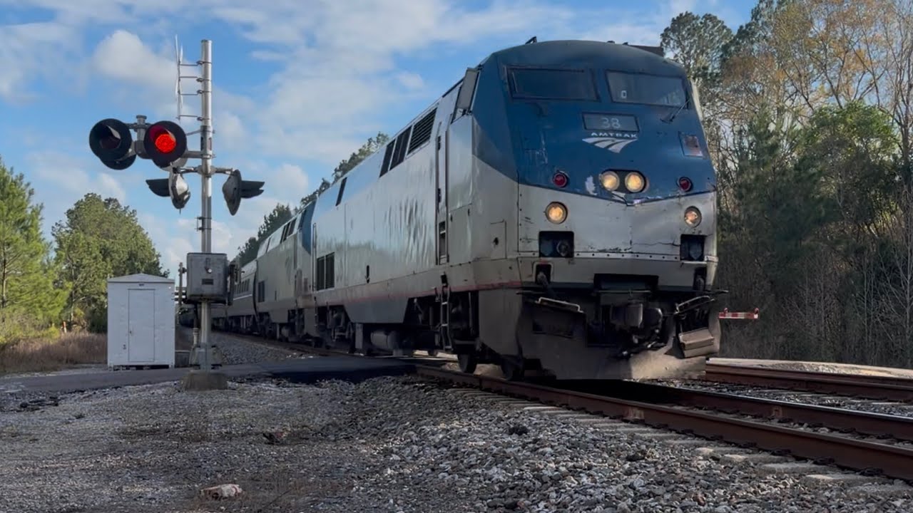 Amtrak P98 Nice K5LA Part 2 4:21 AM
