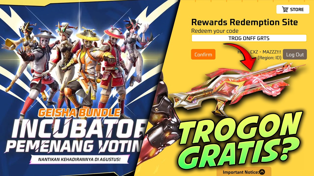 BOCORAN INCUBATOR? BAHAS KALENDER PART II - KODE REDEEM TROGON?