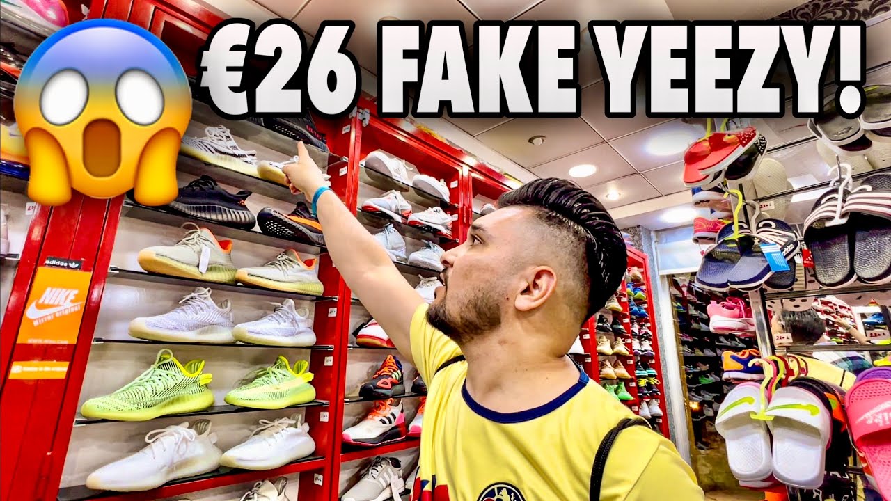 Ich kaufe 26€ FAKE Yeezys in ÄGYPTEN! 😱🇪🇬 VERKÄUFER SCHMEISST MICH RAUS!