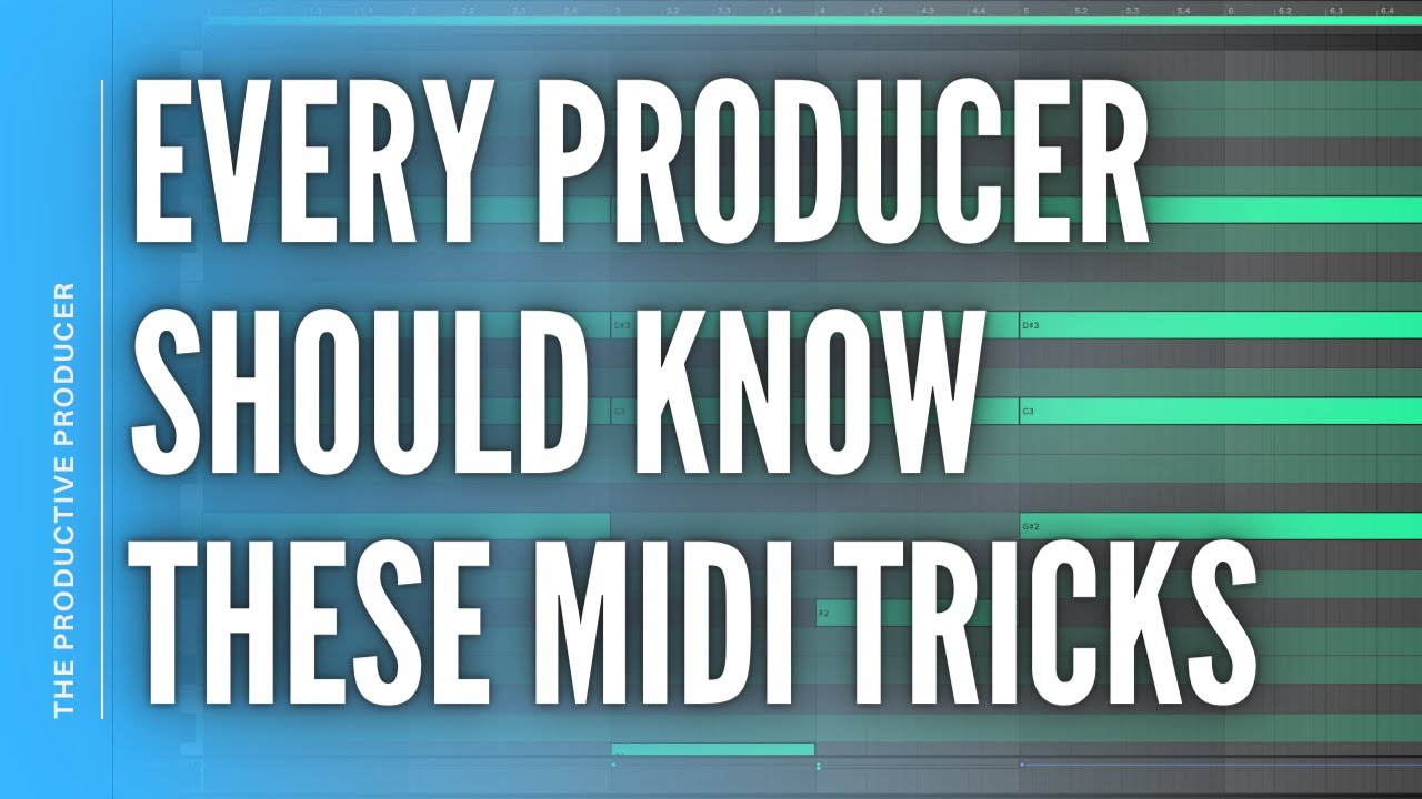 Essential Piano Roll Midi Tricks for ALL Producers in Ableton 11 - Ableton Live tips