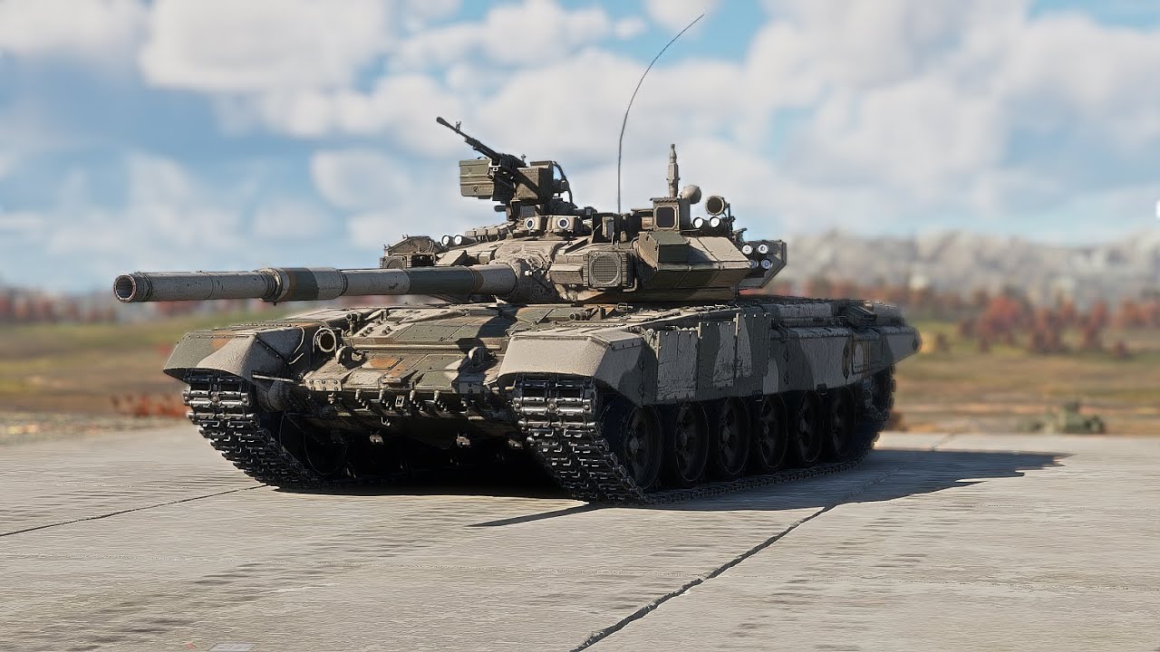 Impressive Russian Lategame Tank || T-90A in War Thunder