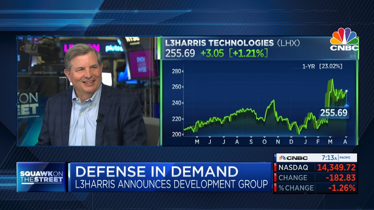 L3Harris Chair and CEO Christopher Kubasik Discusses Agile Development Group on CNBC