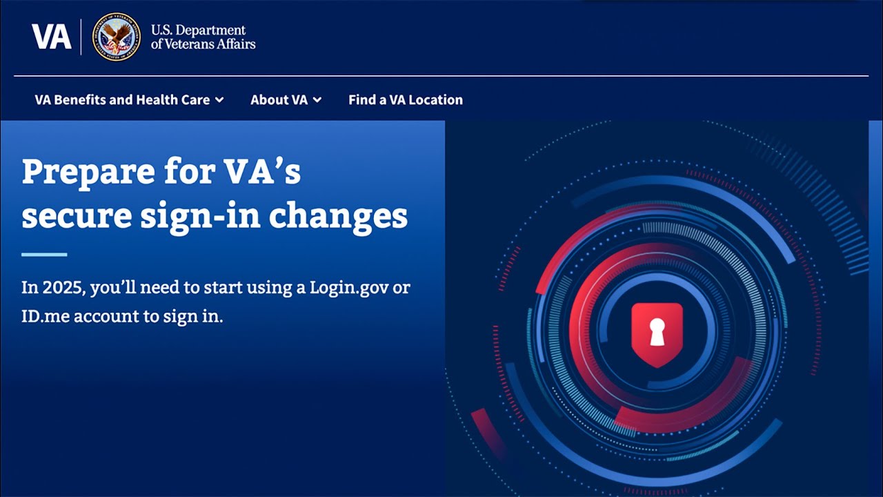 You Asked, We Answered: Why is VA transitioning to Login.gov or ID.me accounts?