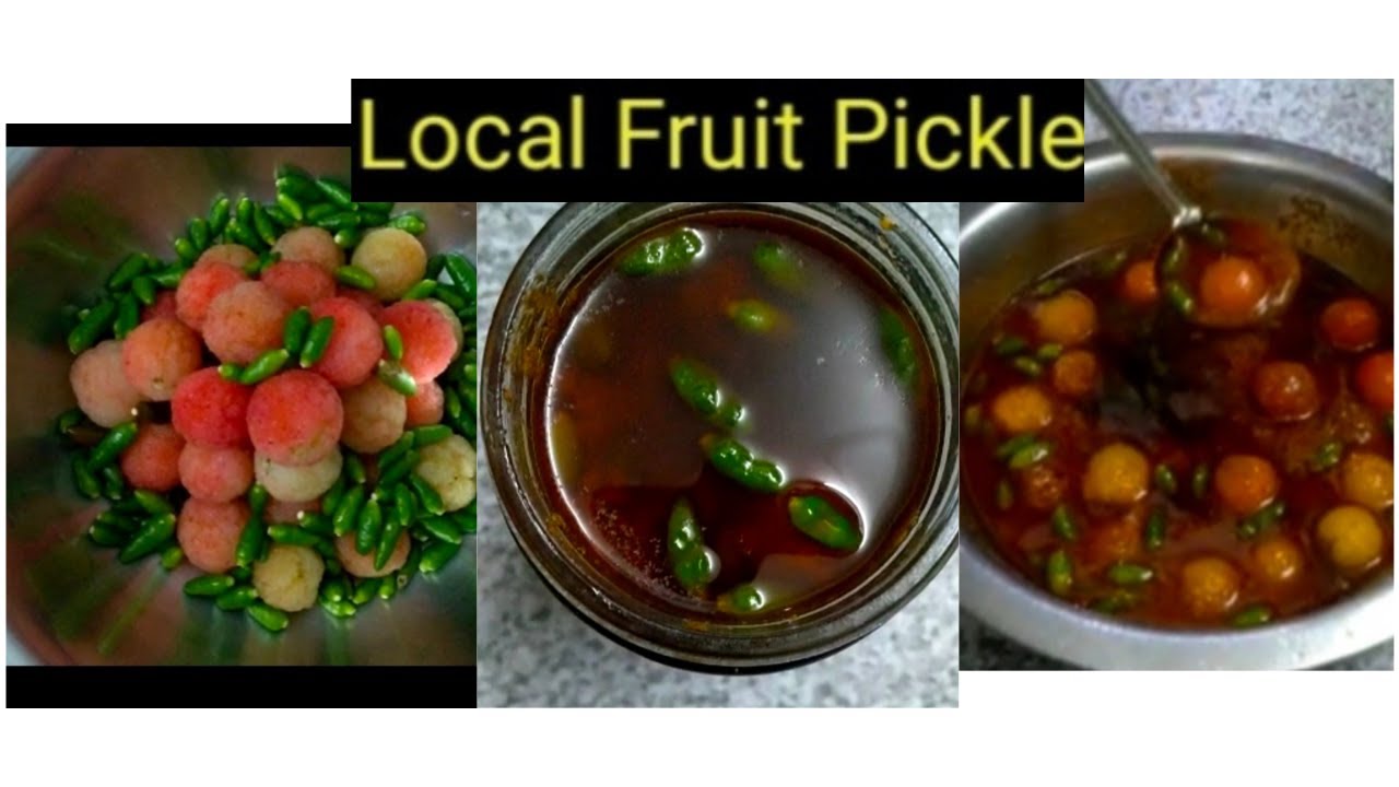 Bay Berry Pickle l Northeastern Fruit Pickle