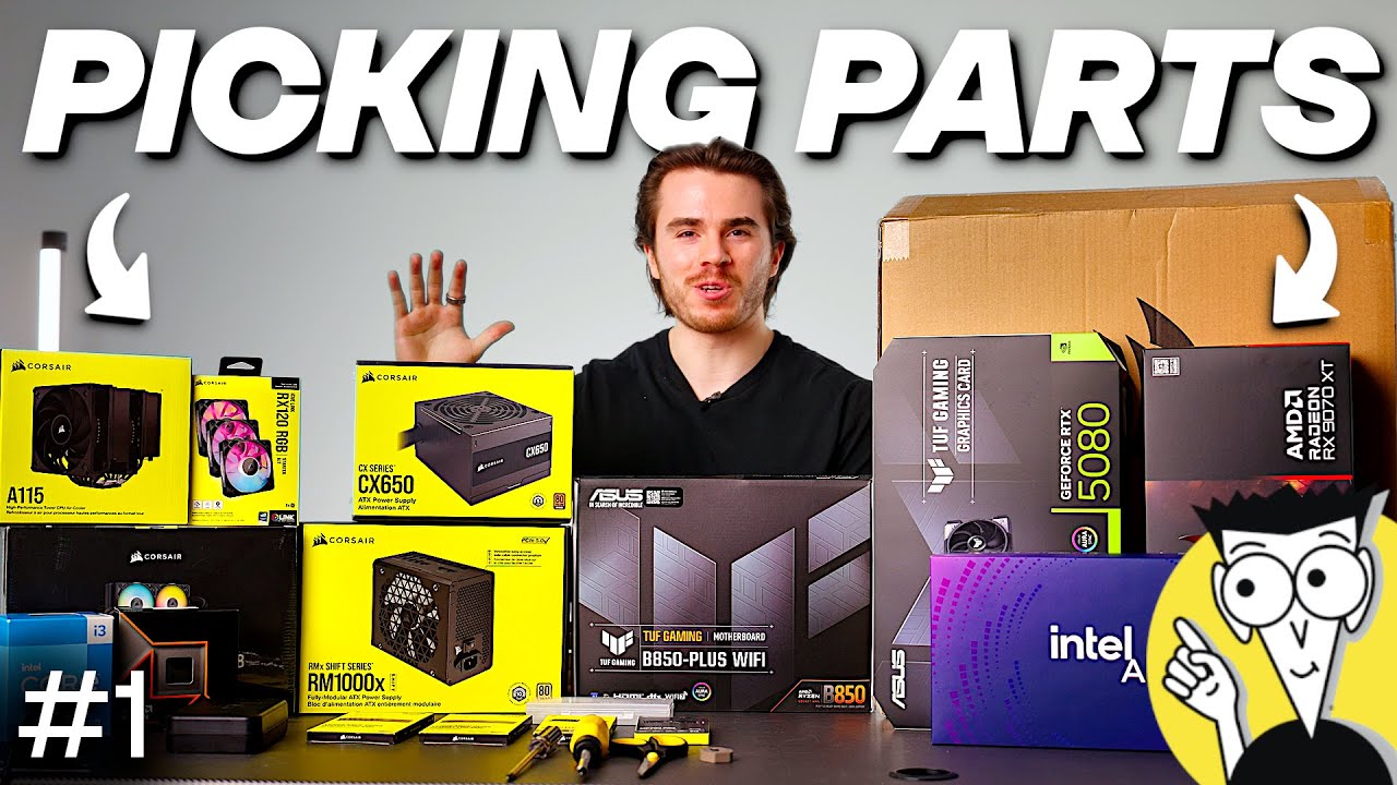 🖥️ PC Parts Explained! | How to Build a PC for Dummies (1/5)