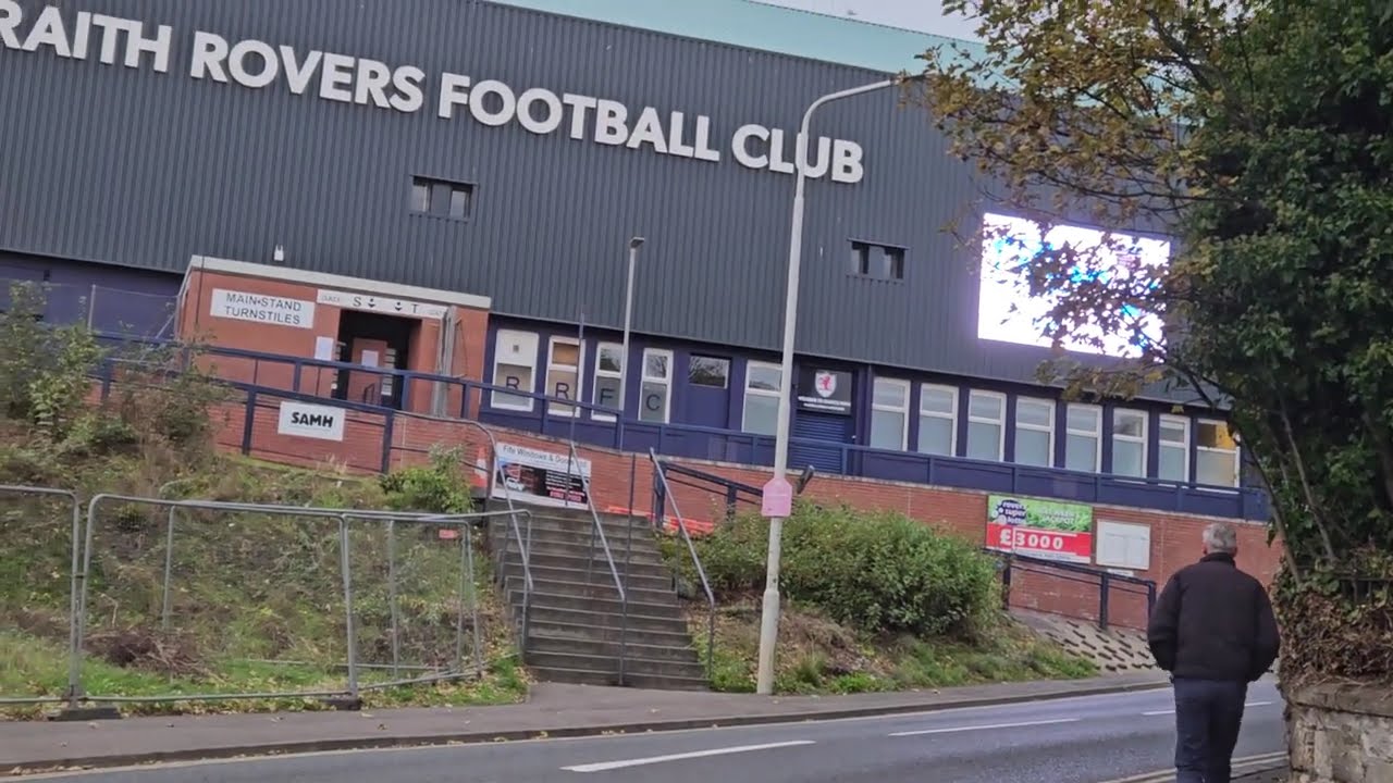 Raith Rovers FC Stadium Tour | Stark’s Park Kirkcaldy | No Matchday Drone Views & Atmosphere