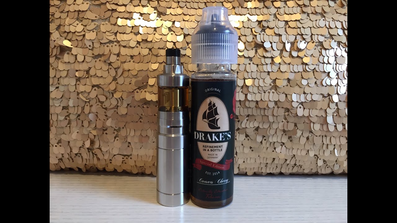 Caesar&rsquo;s Cherry N.E.T e- Liquid Review. By Drake&rsquo;s new Tobacco Fusion range | Spicy & full bodied.