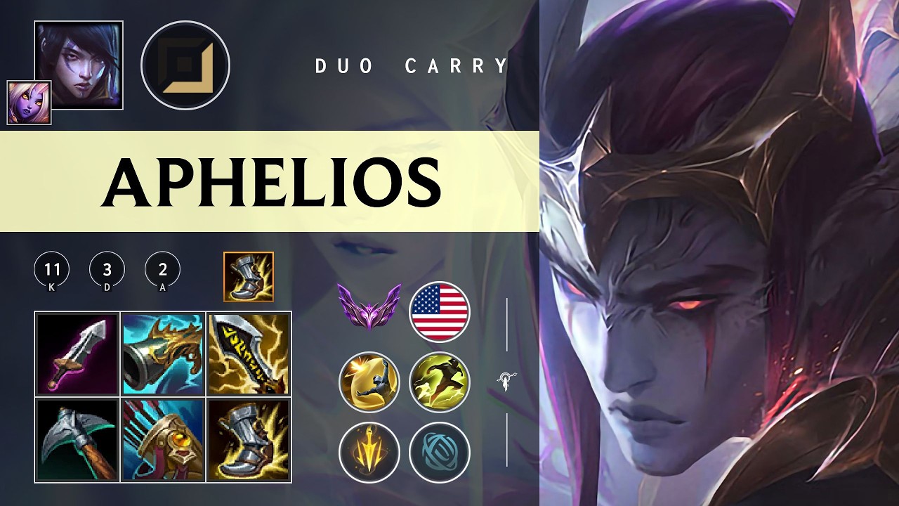 Aphelios ADC vs LeBlanc - NA Master Patch 26.05