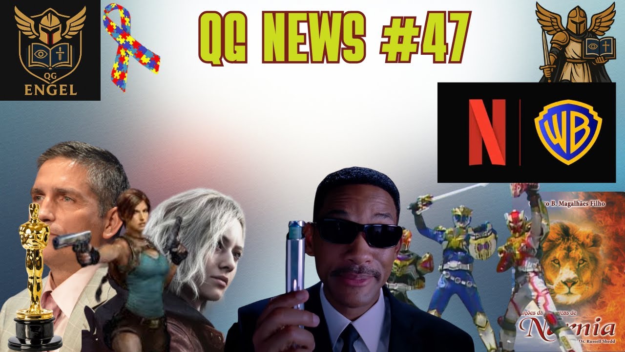 QG NEWS 47 | Netflix compra a Warner! Novo MIB com Will Smith? Ryukendo volta &agrave; TV e mais