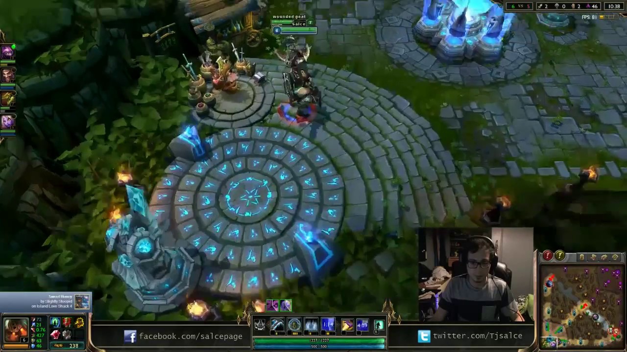 Salce plays Nautilus jungle vs Hecarim