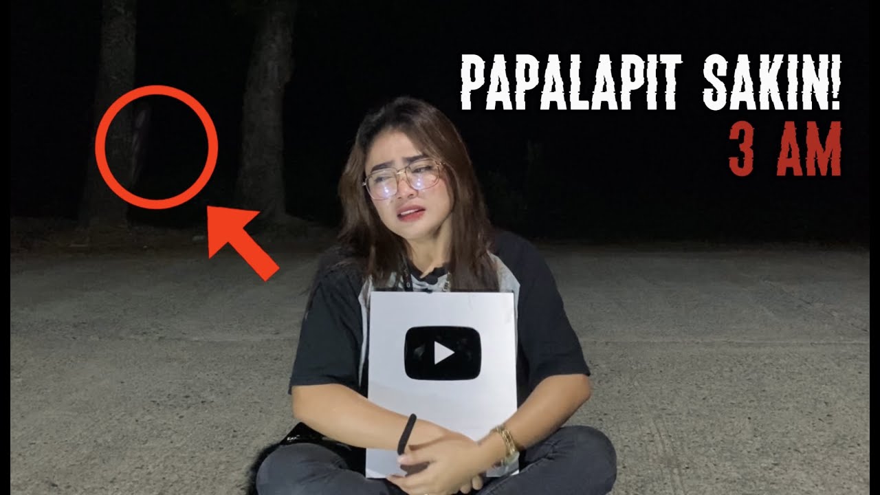 Unboxing SILVER PLAY BUTTON at a HAUNTED PLACE then this happened...