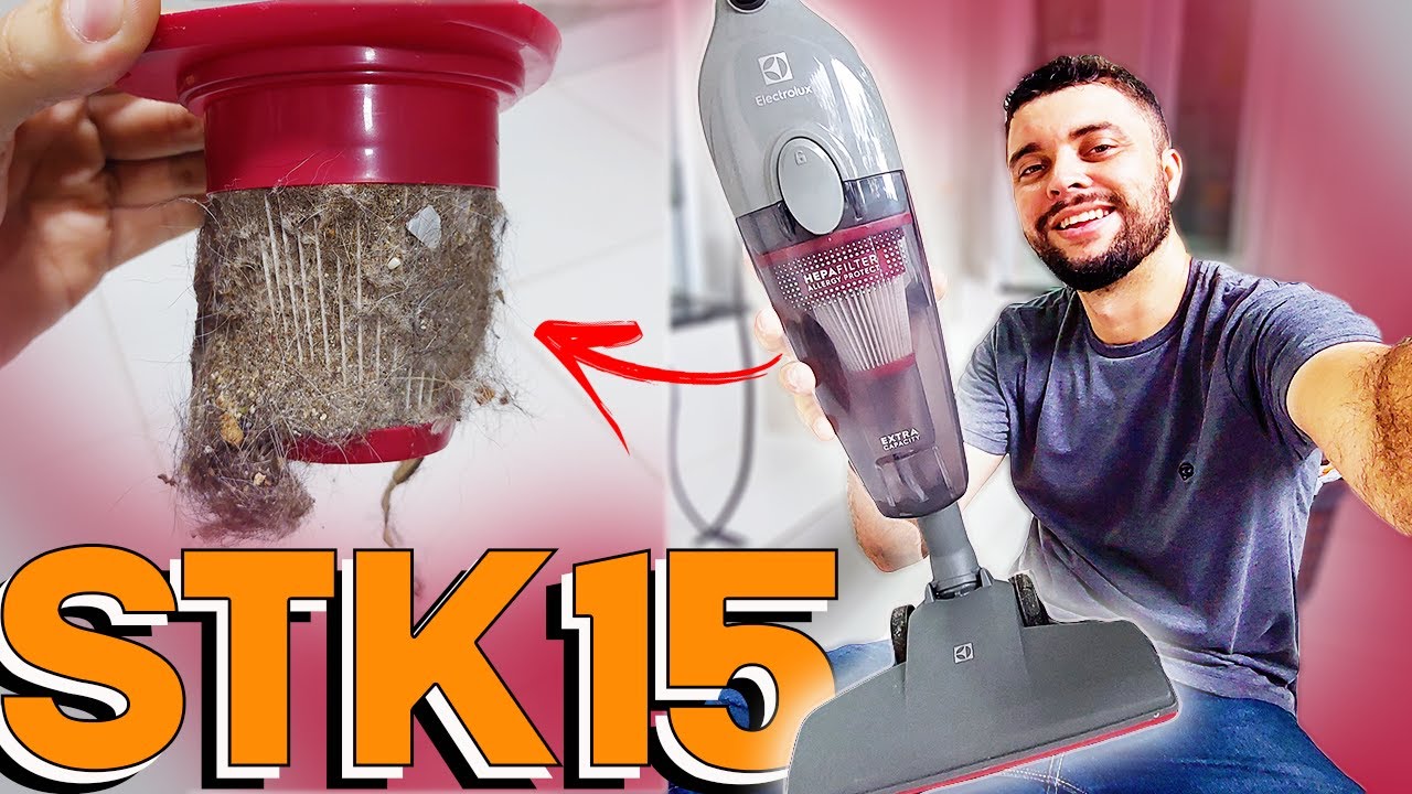 ASPIRADOR STK15 ELECTROLUX - COMO FA&Ccedil;O A LIMPEZA DO FILTRO HEPA