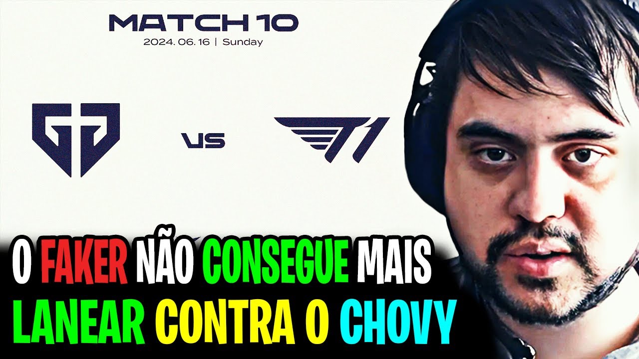 🚨 O CLASSICO de GENG vs T1! TOCKERS REAGIU e ANALISOU ao PRIMEIRO CONFRONTO DELES DEPOIS do MSI 2024