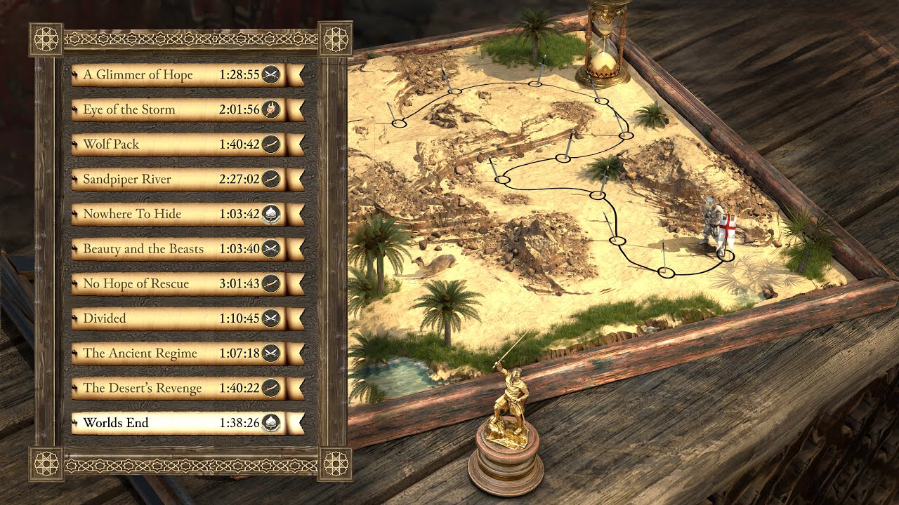 Stronghold Crusader Definitive Edition - FULL Trail Of The Leopard Walkthrough (PC/UHD)