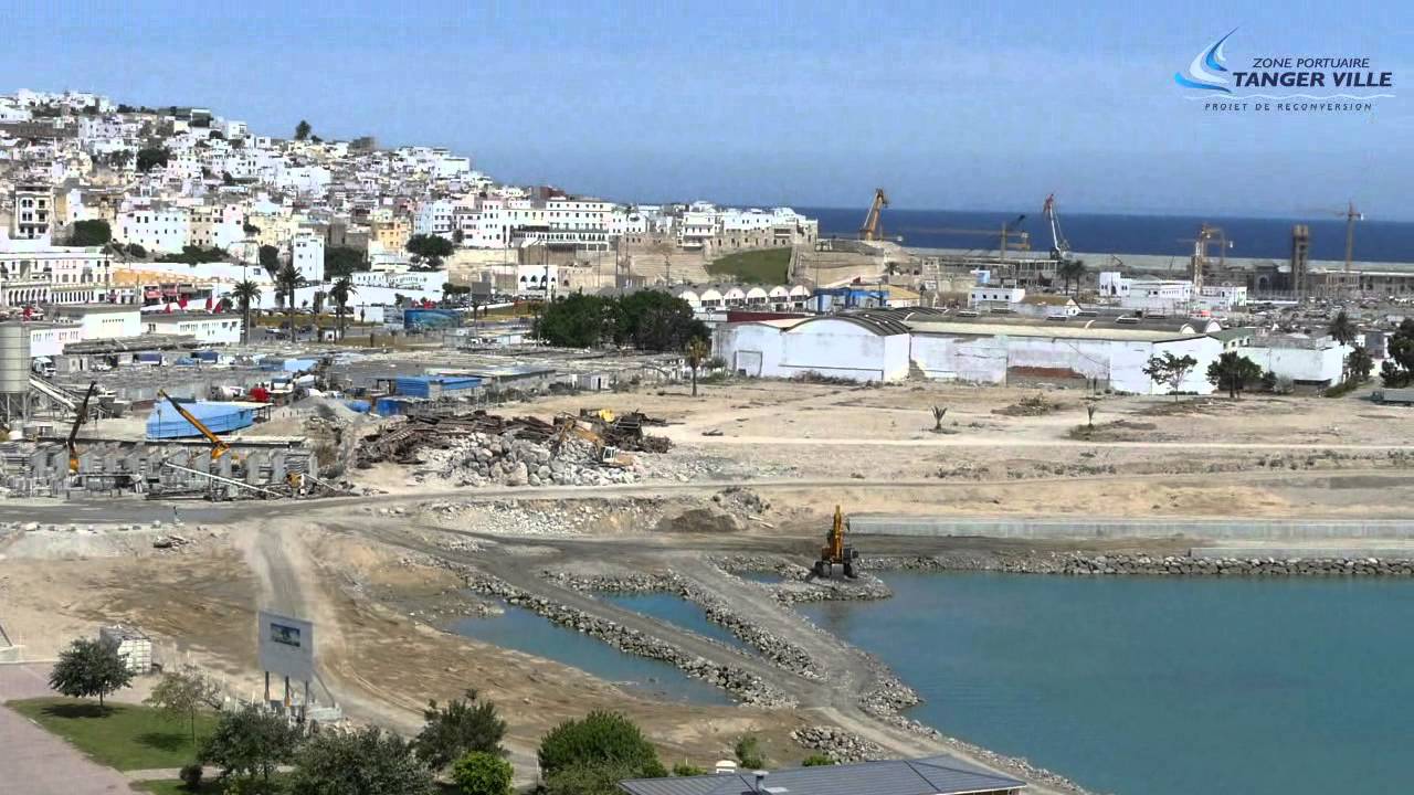 Tanger ville - Port de plaisance - Travaux
