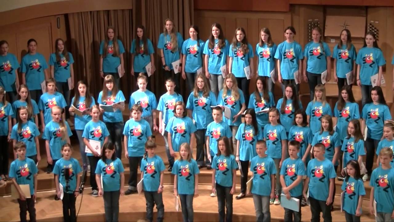 Slovenski otroški zbor 2014 - CANTATE DOMINO (Jesus Lopez Moreno)