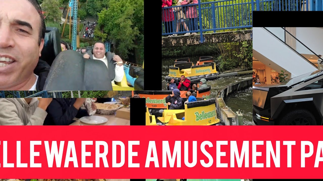 پارک شهر بازی رفتیم بعدش رستورانت افغانی در شهر گنتWe are going amusement park and Afghan restaurant