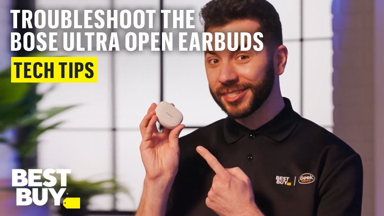 Troubleshooting the Bose Ultra Open Earbuds