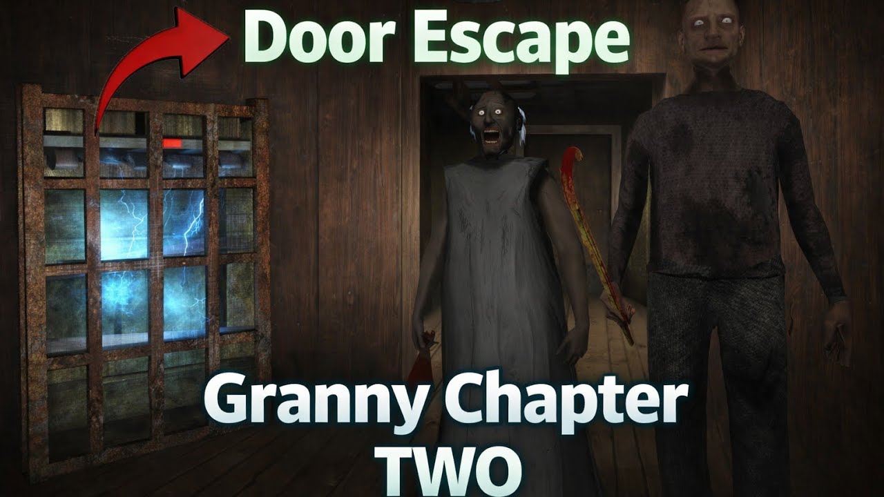 Granny Chapter 2 Door Escape 😱 | Full Gameplay Horror Escape | Granny & Grandpa